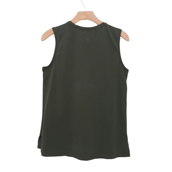 Lululemon T-Shirt Womens Small Green Sleeveless Athleisure Gym Training Yoga - Picture 5 of 8